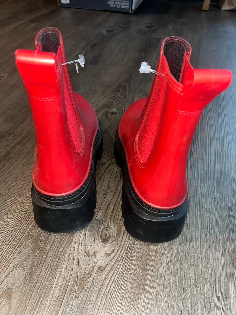 Rain Boots - Sleek Pull-On Design